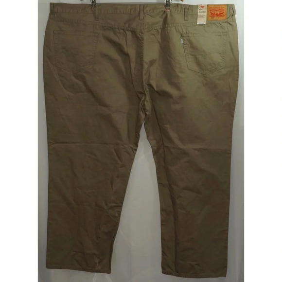 Levi's 559 Relaxed Jeans Tan Big and Tall 64 X 34 - Picture 2 of 6